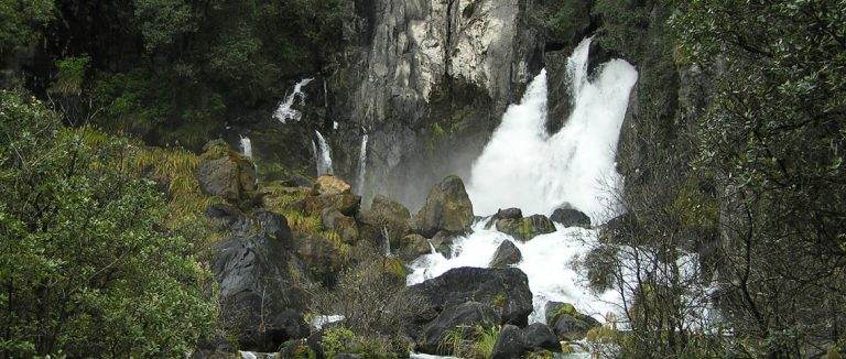 The Tarawera Falls
